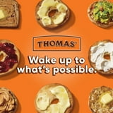 Thomas' Whole Wheat English Muffins, 6 count, Soft English Muffins, 12 oz Tray - Pack Of 2 thumbnail 2