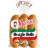 Martin's Hoagie Rolls, 6-Ct Bag (Pack of 4)