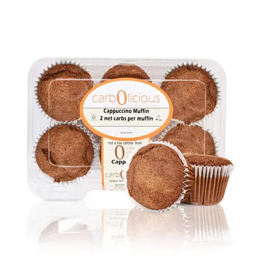 Carbolicious Low Carb Ready-to-Eat Muffins (6-Pack) Flavor: Cappuccino
