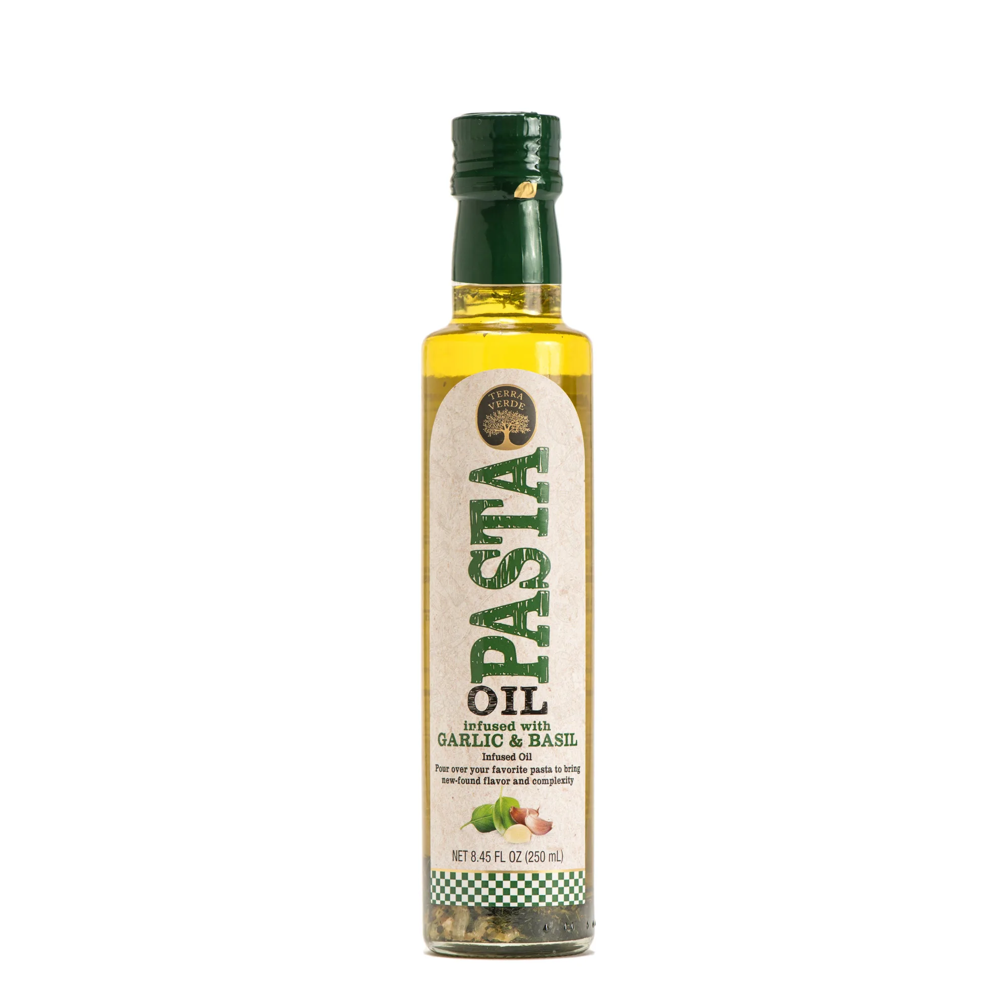 Terra Verde, Garlic& Basil Pasta Oil, 250ml