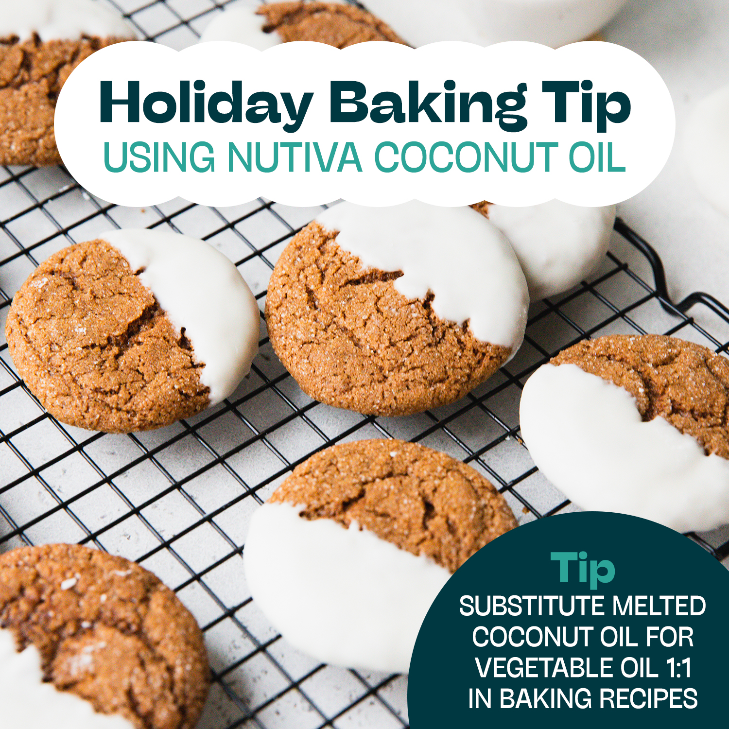 Nutiva Organic, Cold-Pressed, Unrefined, Virgin Coconut Oil from Fresh, non-GMO, Sustainably Farmed Coconuts, 15 Fluid Ounces thumbnail 3