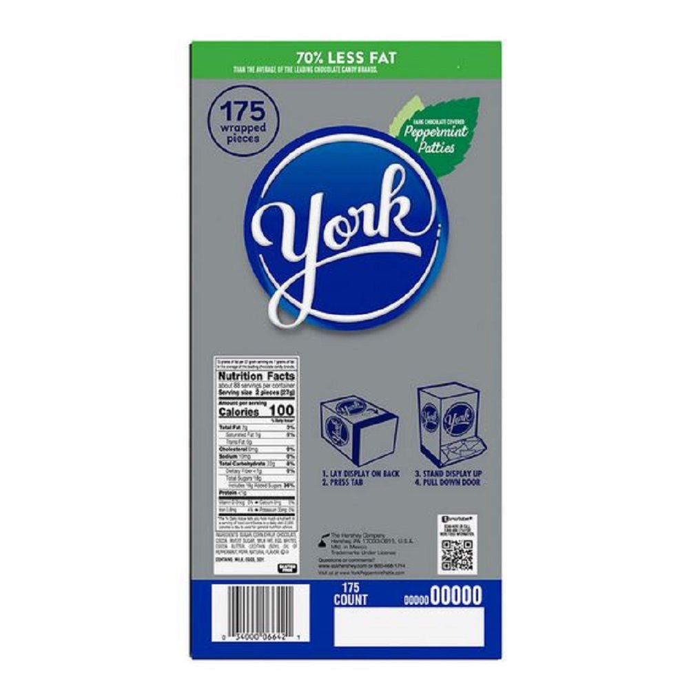 York Peppermint Patties 175 Count. thumbnail 2