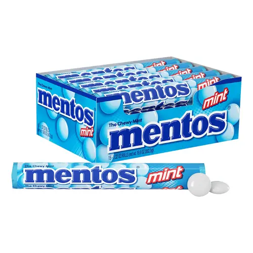Mentos Chewy, Mints Flavor Pack, Box 15 Ct. thumbnail 2