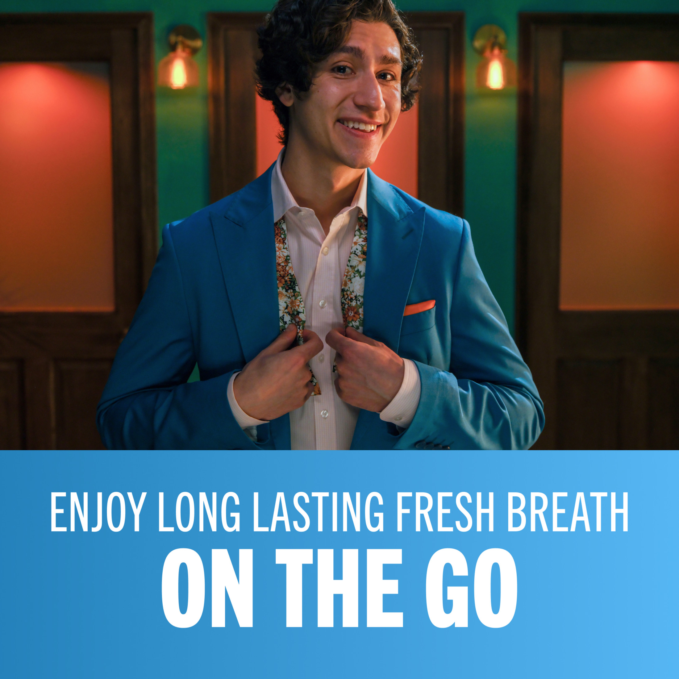 TheraBreath Fresh Breath Chewing Gum for Adults, Icy Mint Flavor, Sugar-Free with Xylitol, 3 Pack thumbnail 3