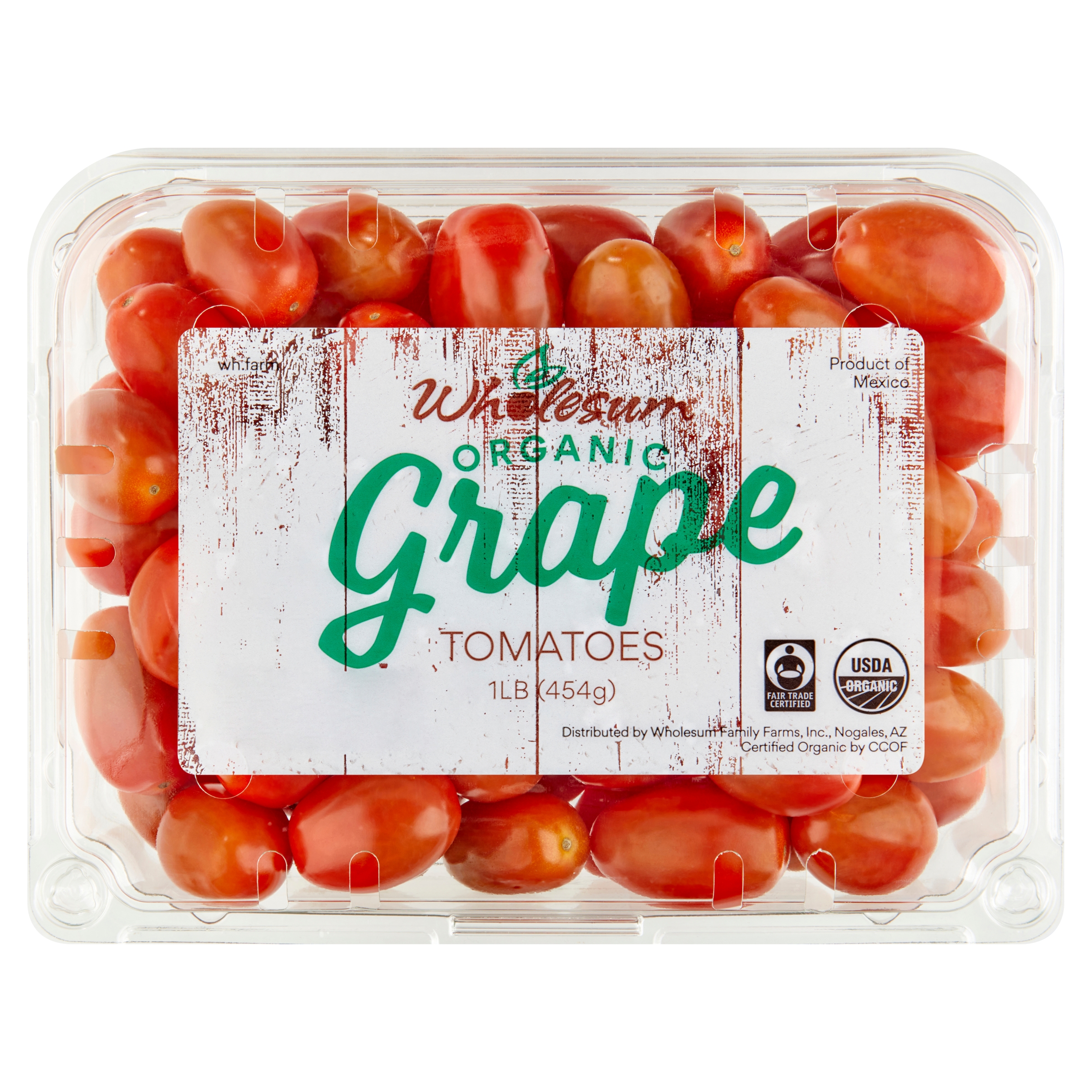 Fresh Organic Grape Tomato, 1 lb Package