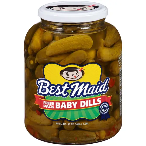 Best Maid Fresh Pack Baby Dills, 46 fl oz