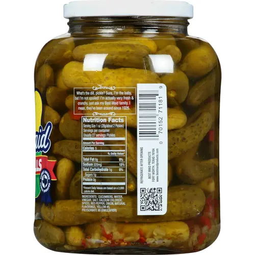 Best Maid Fresh Pack Baby Dills, 46 fl oz thumbnail 2