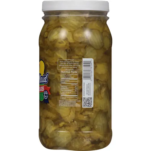 Best Maid Hamburger Slices 80 fl. oz. Plastic Jar thumbnail 4
