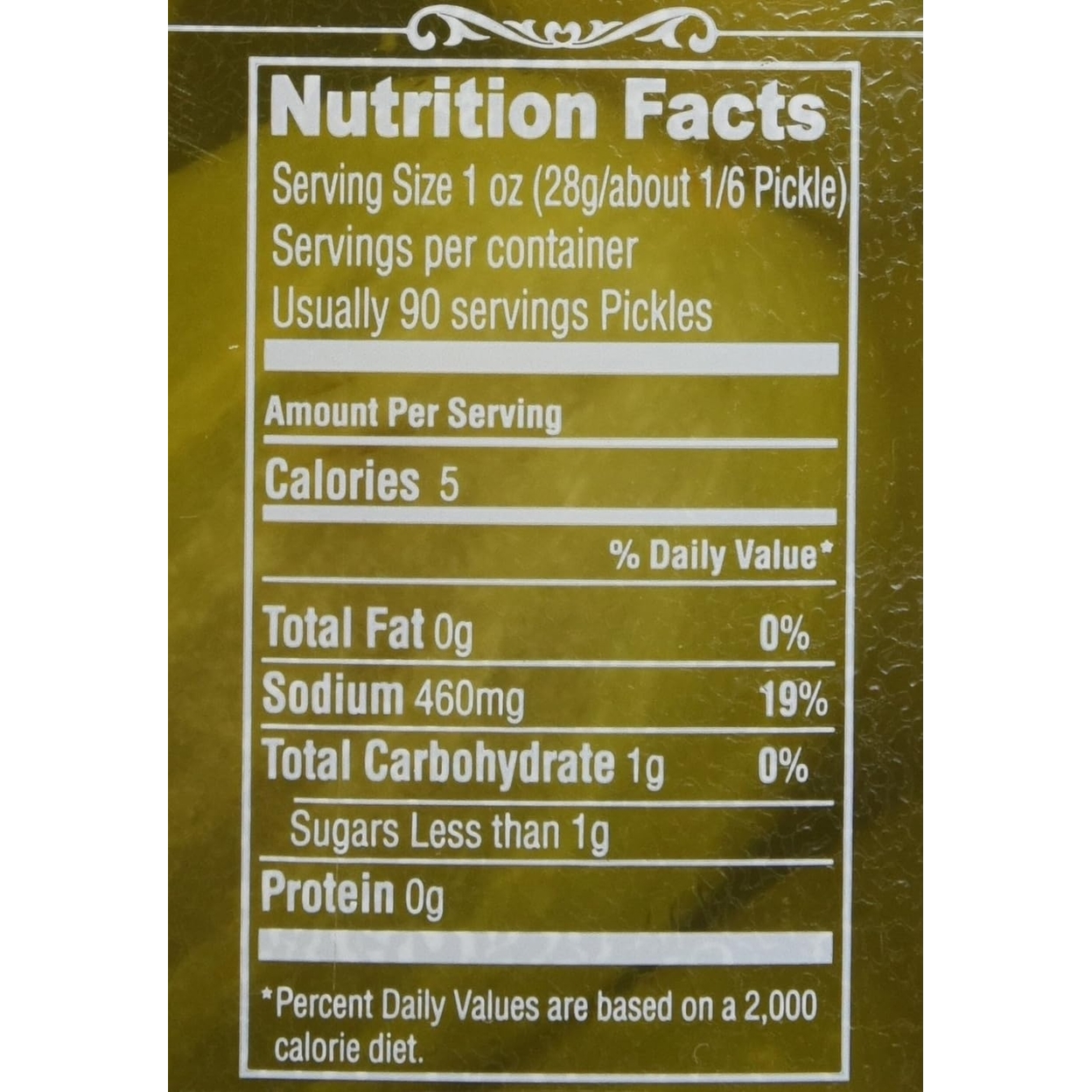 Best Maid Whole Dill Pickles, 1 gallon jar, 128 oz, Kosher Certified, 12-16 whole dills per jar. thumbnail 2