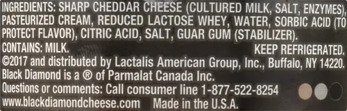 Black Diamond Spreadable Cheese Extra Sharp Cheddar, 8 oz (Refrigerated) thumbnail 3