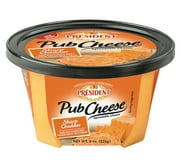 President Pub Cheese Sharp Cheddar Cheese Spread, 8 oz (Refrigerated)