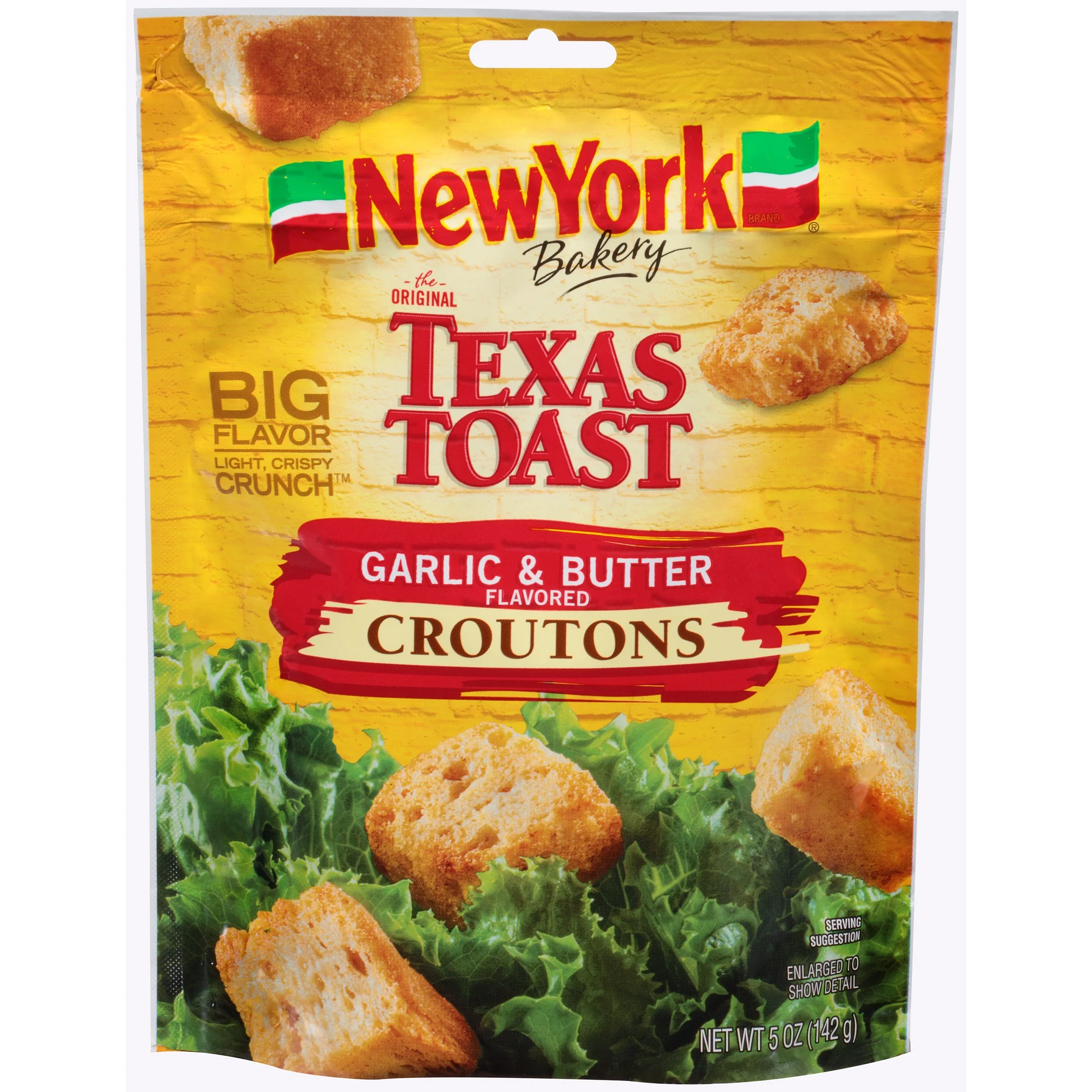 New York Bakery Texas Toast Garlic and Butter Croutons, 5 oz