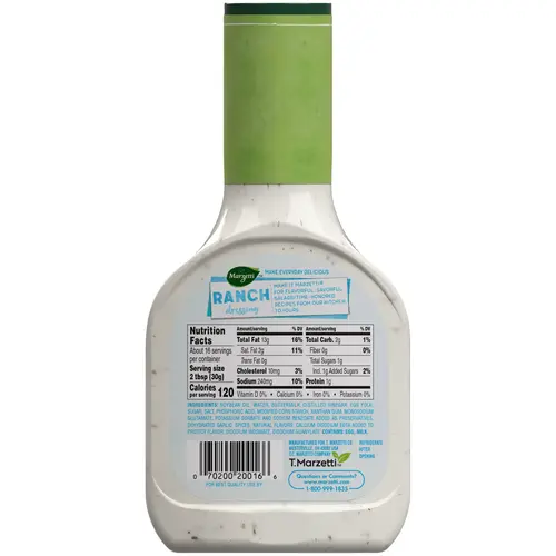 Marzetti Ranch Dressing 16 fl. oz. Bottle thumbnail 2