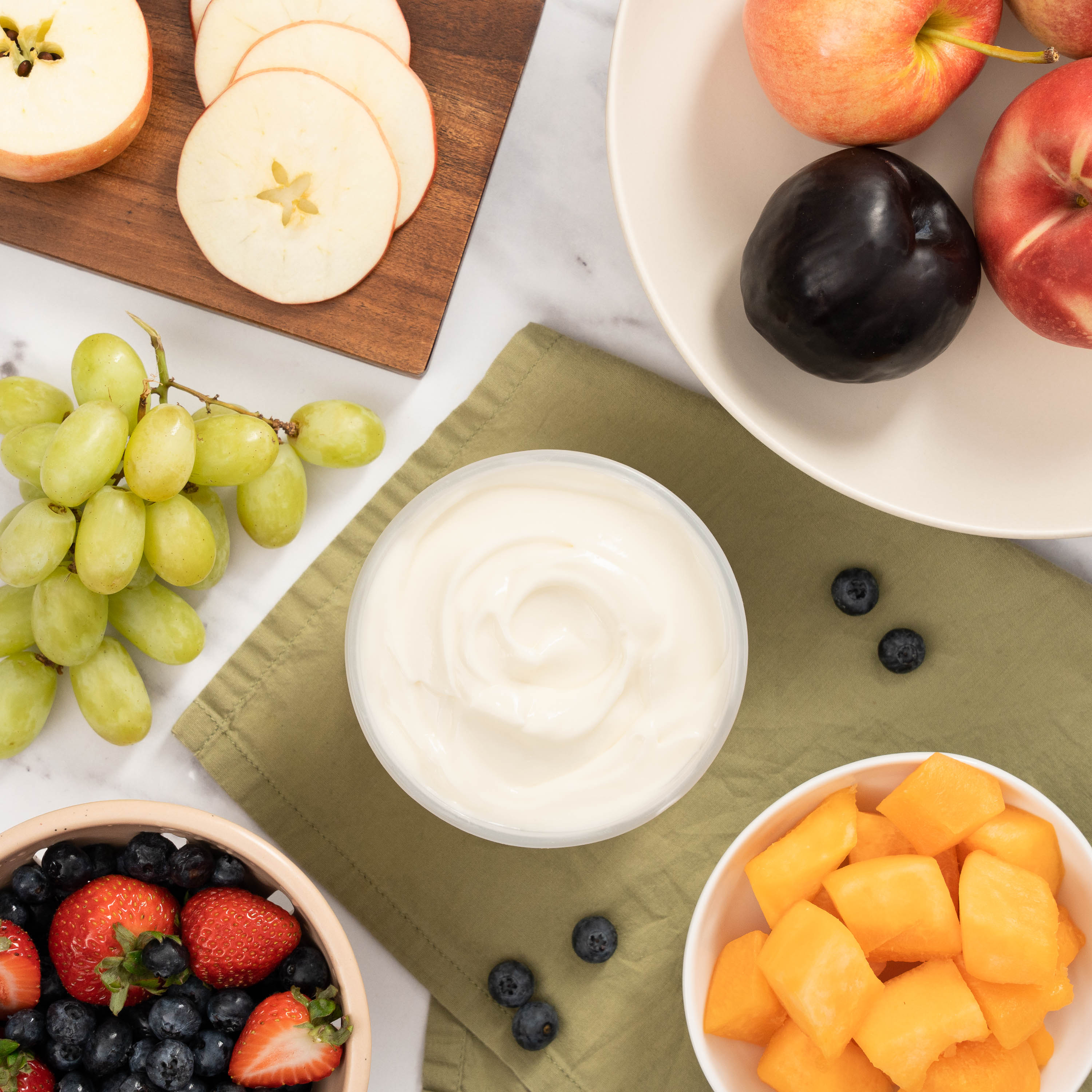 Marzetti Cream Cheese Fruit Dip Made with Real Cream, 13.5 oz Tub thumbnail 4