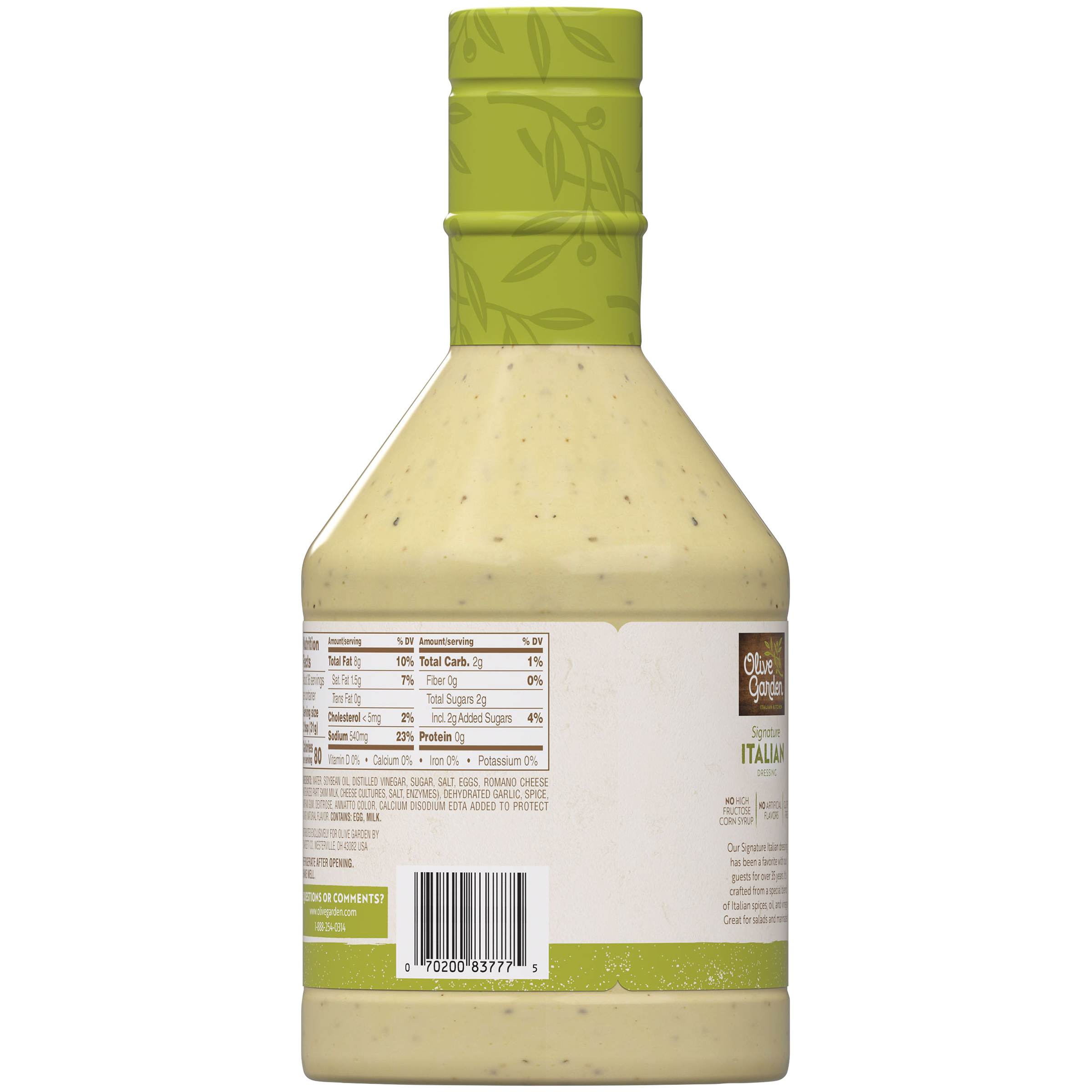 Olive Garden Italian Dressing Family Size, 36 fl oz thumbnail 3