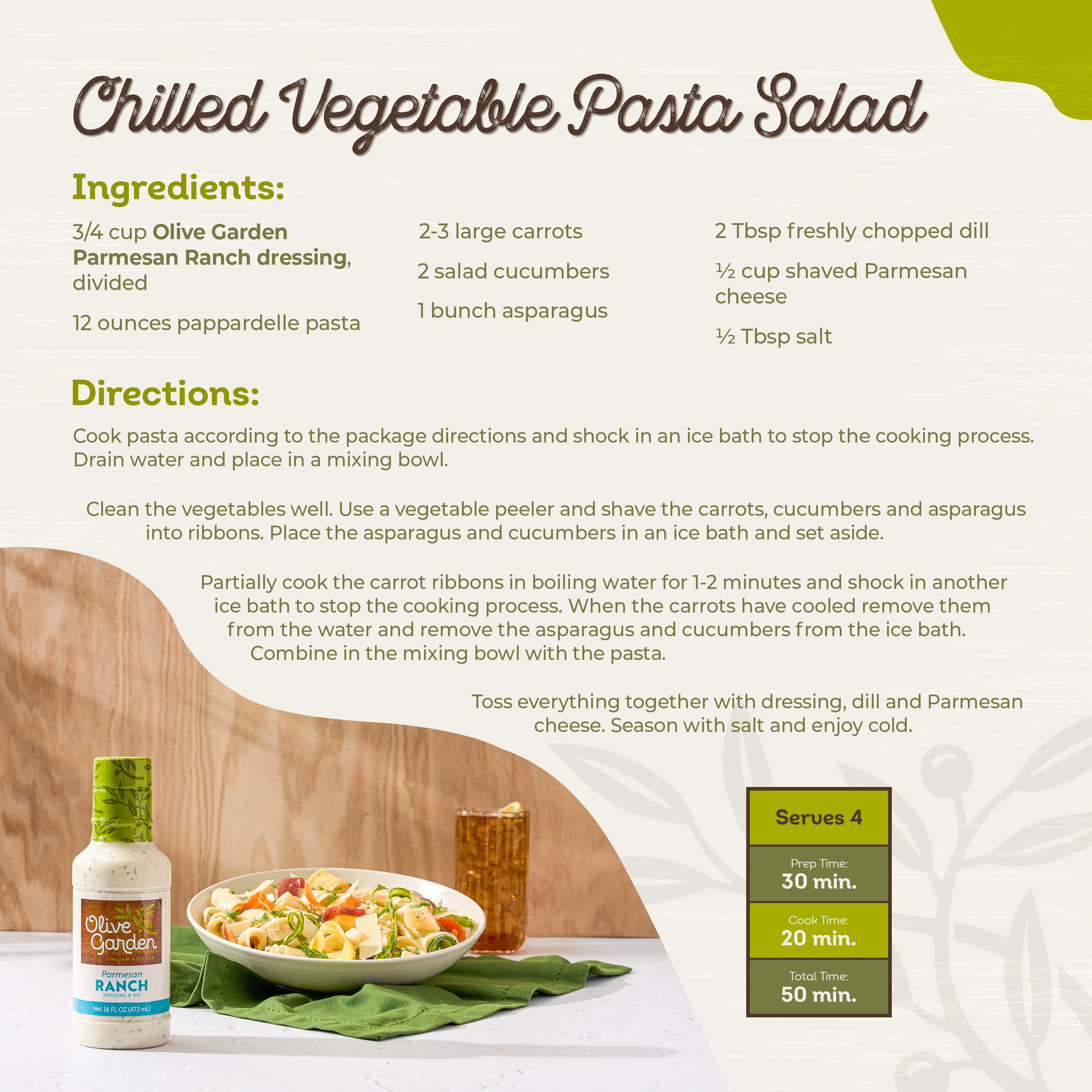 Olive Garden Parmesan Ranch Dressing & Dip, 16 fl. oz. thumbnail 4