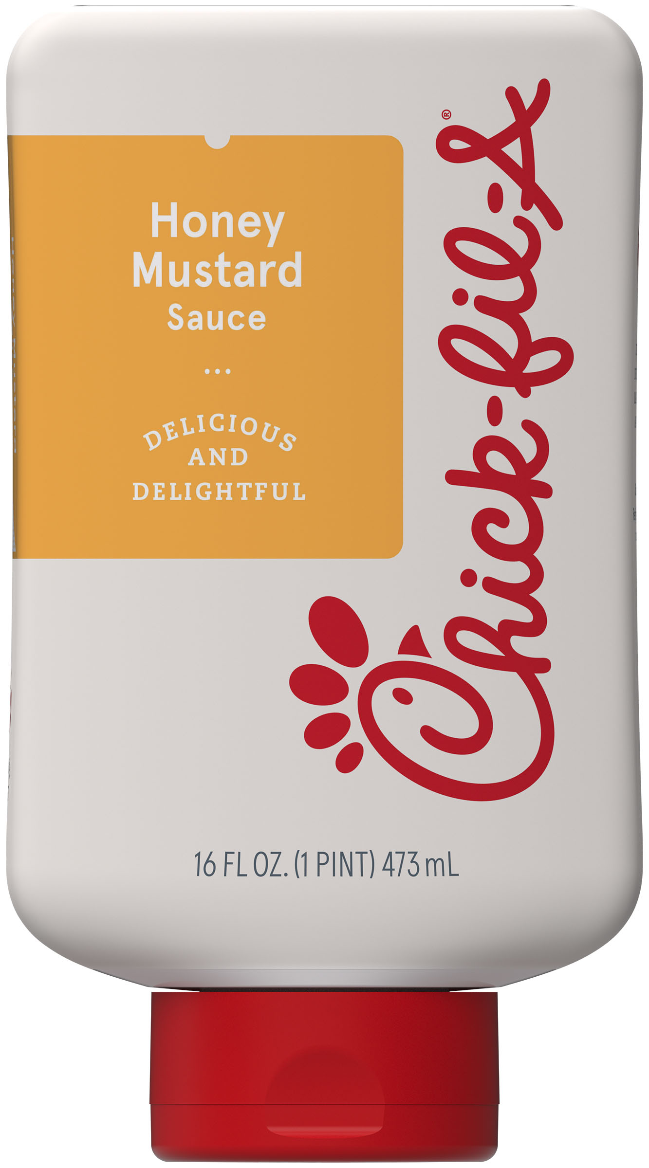 Chick-fil-A Honey Mustard Sauce,16 fl oz Squeeze Bottle