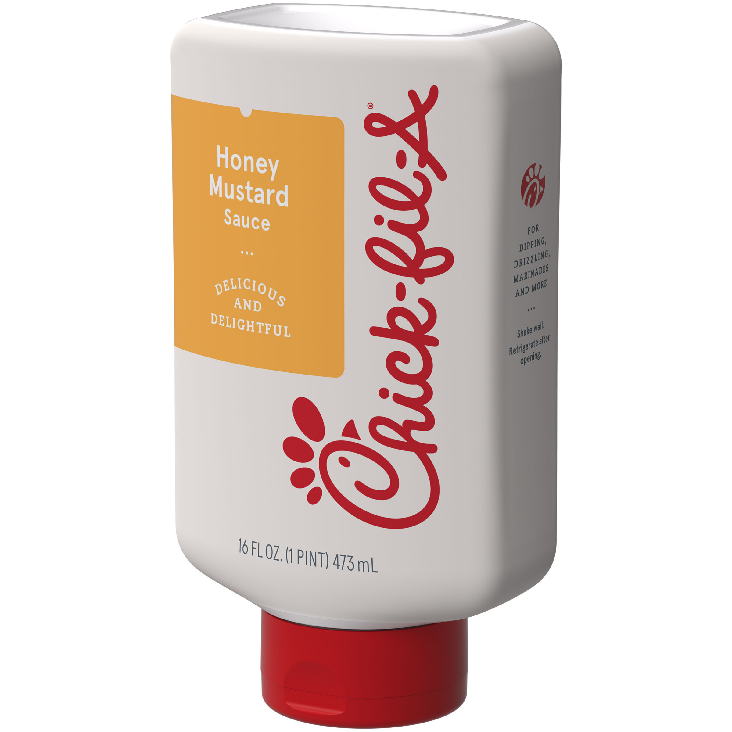 Chick-fil-A Honey Mustard Sauce,16 fl oz Squeeze Bottle thumbnail 2