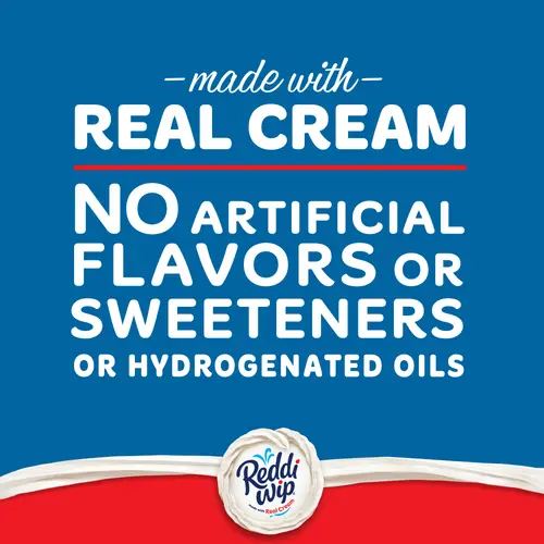 Reddi-wip Extra Creamy Whipped Topping Made with Real Cream, 6.5 oz thumbnail 4