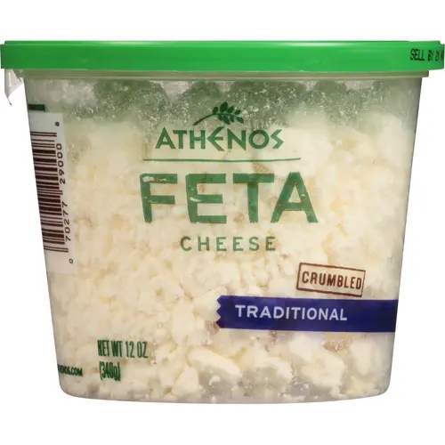 Athenos Traditional Crumbled Feta Cheese 12 oz thumbnail 3