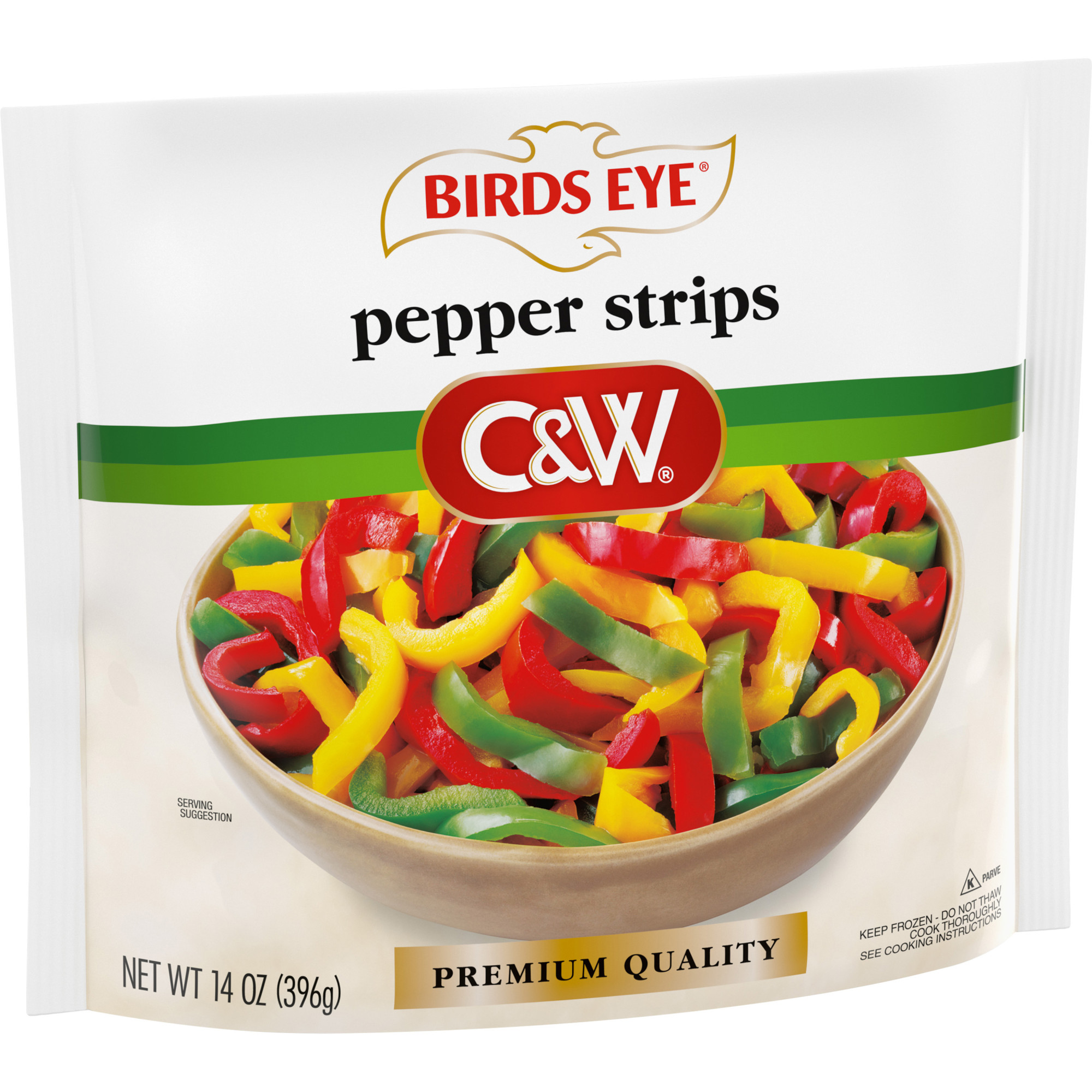 Birds Eye C&W Premium Quality Bell Pepper Strips, Frozen Vegetable, 14 oz (Frozen) thumbnail 2