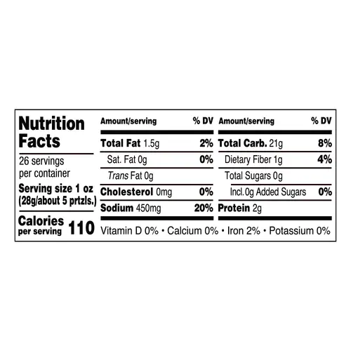 Utz Quality Foods Pretzel Barrels (Original Sourdough Special 28 oz, 2 Barrels) thumbnail 3