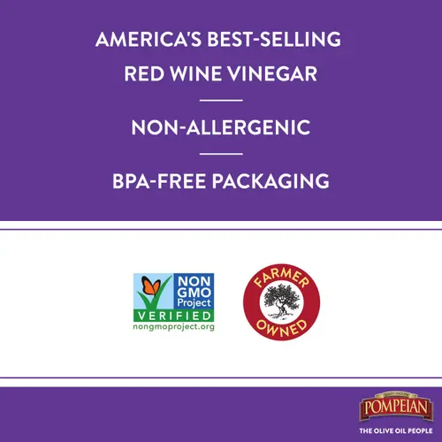 Pompeian Red Wine Vinegar - 16 fl oz thumbnail 3