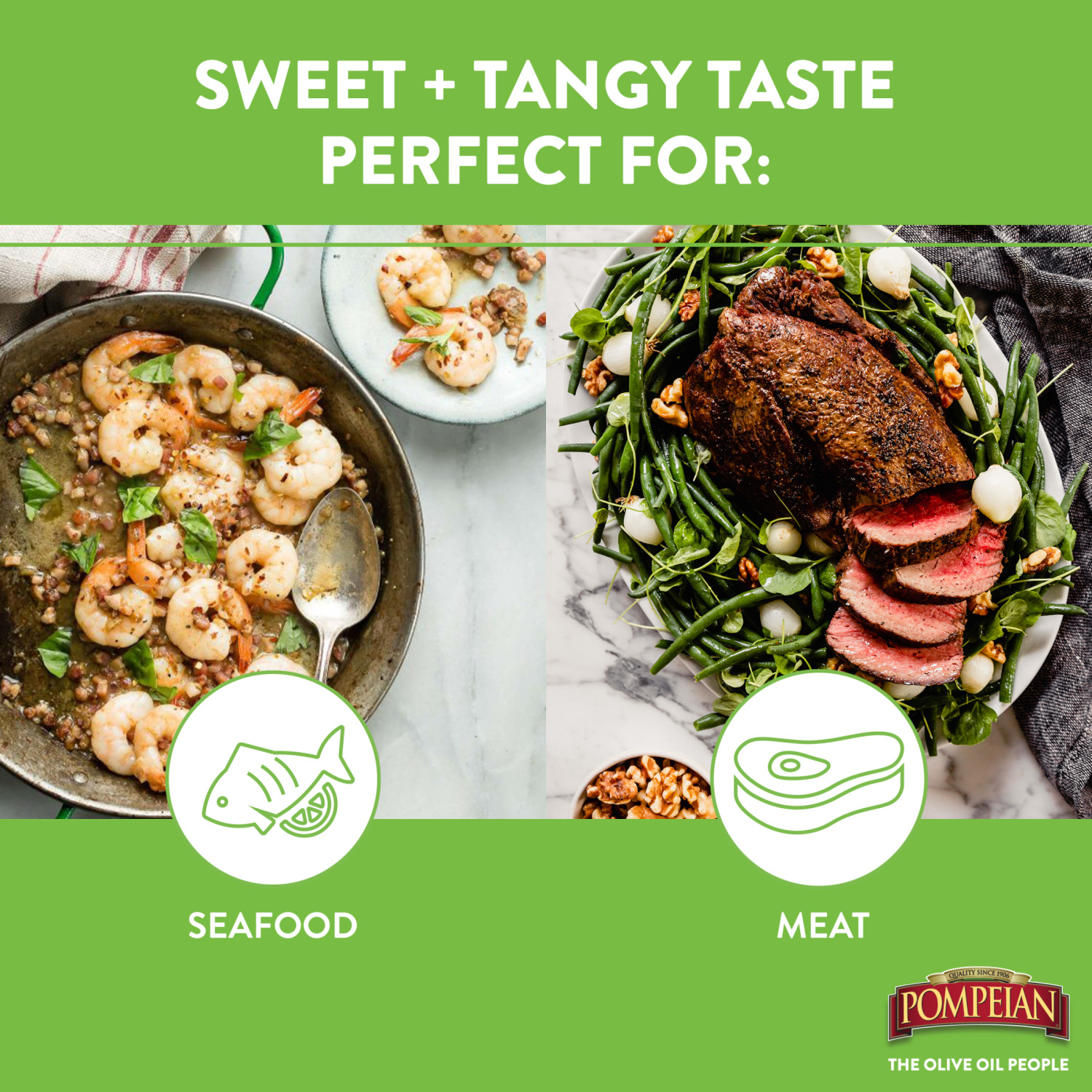 Pompeian Balsamic Vinegar - 16 fl oz thumbnail 2