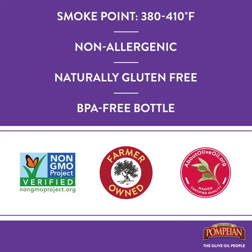 Pompeian Robust Extra Virgin Olive Oil - 101 fl oz thumbnail 3