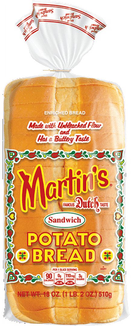 Martin's Famous Pastry Potato Bread, 3 Loaves
