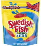 SWEDISH FISH Mini Soft & Chewy Candy, Family Size, Bulk Candy, 1.8 lb