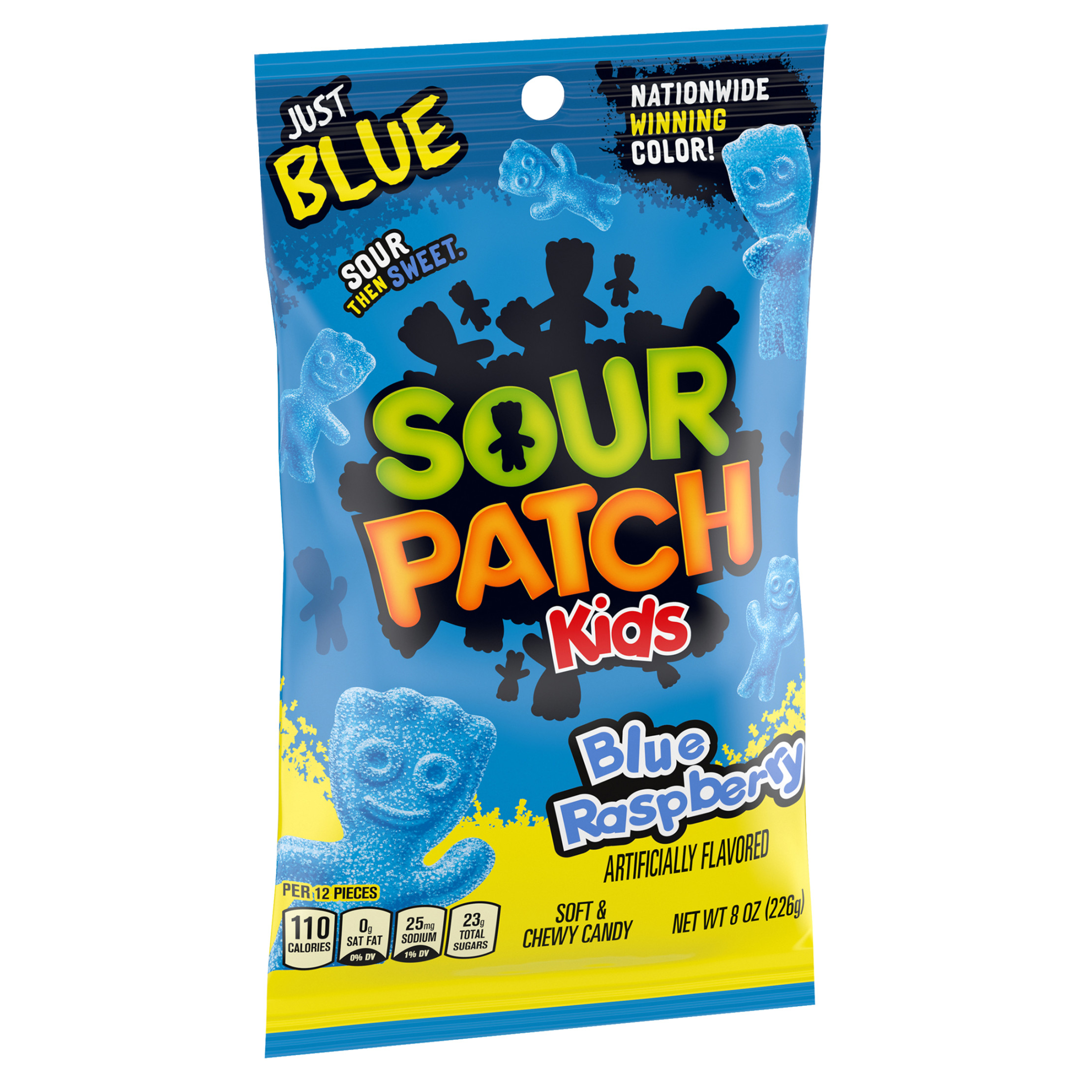 SOUR PATCH KIDS Blue Raspberry Soft & Chewy Candy, 8 oz thumbnail 2