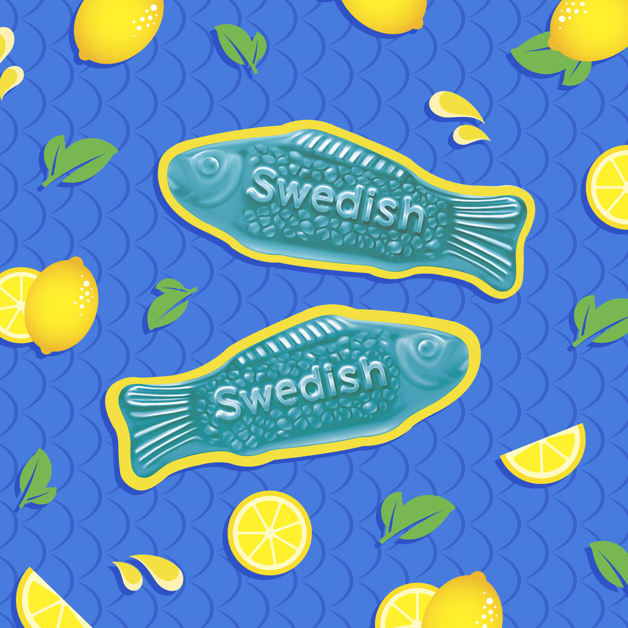 SWEDISH FISH BLUE RASPBERRY LEMONADE SOFT CANDY 8.04 OZ thumbnail 4