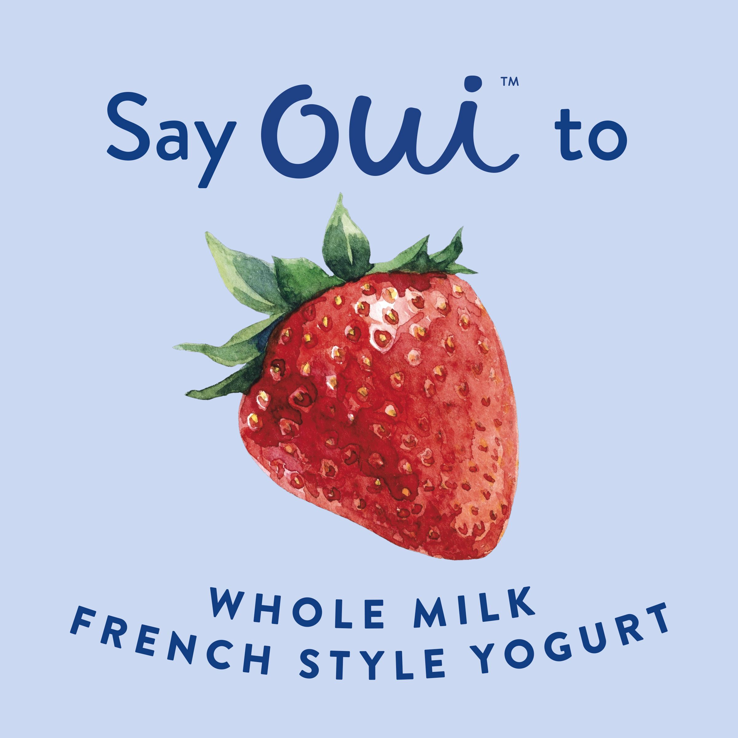 Oui by Yoplait French Style Strawberry Whole Milk Yogurt, 5 OZ Jar thumbnail 4