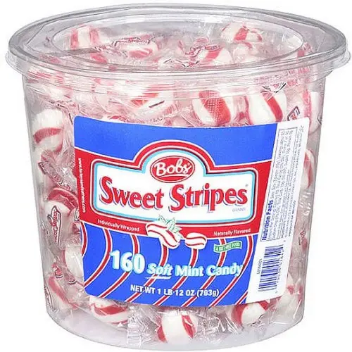 Bob's Sweet Stripes Soft Mint Candy, 28 Oz.