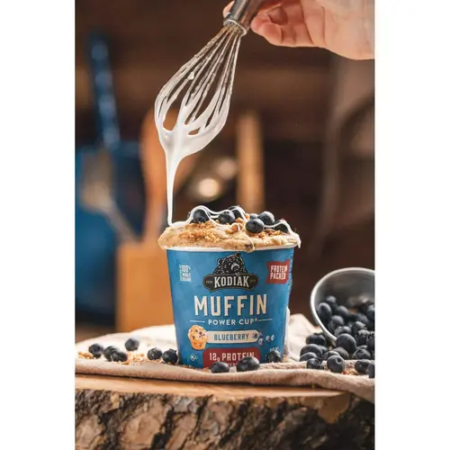 Kodiak Protein-Packed Blueberry Muffin Power Cup, 2.29 oz thumbnail 4