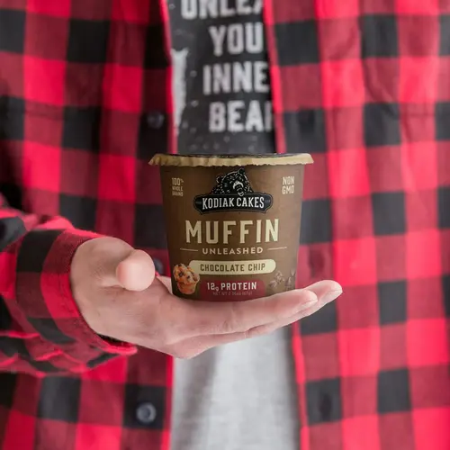 Kodiak Protein-Packed Chocolate Chip Muffin Power Cup, 2.36 oz thumbnail 3