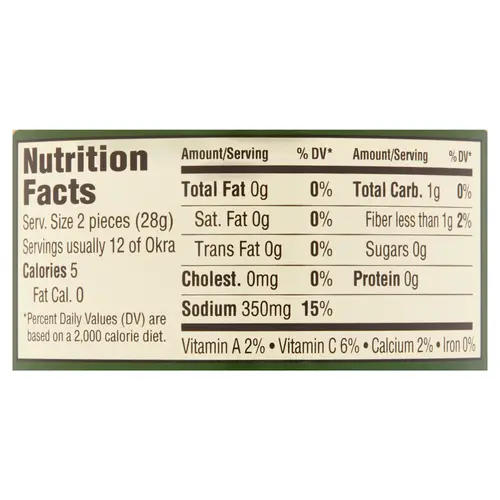 Talk O' Texas Crisp Hot Okra Pickles, 16 fl oz thumbnail 2