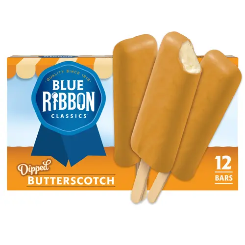 Blue Ribbon Classics Butterscotch Dipped Frozen Treat Bar