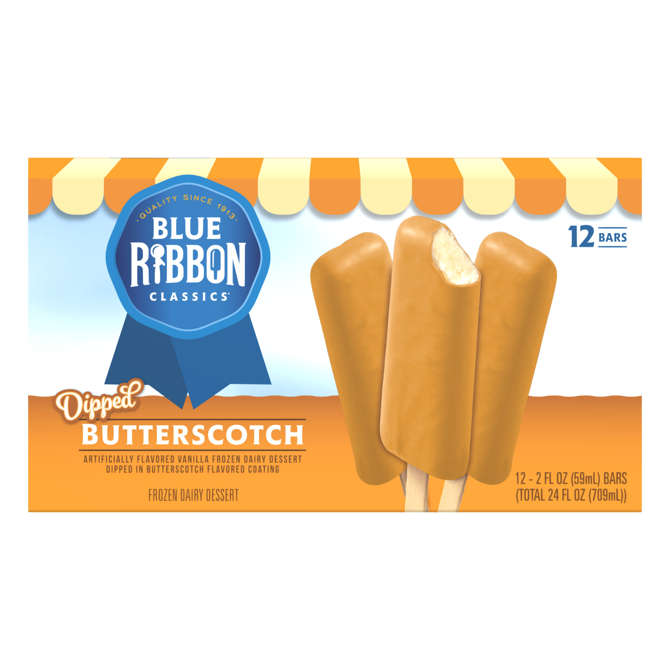 Blue Ribbon Classics Butterscotch Dipped Frozen Treat Bar thumbnail 2