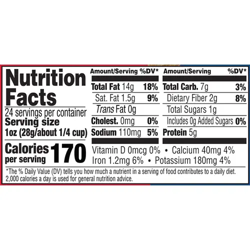 Fisher Snack Oven Roasted Never Fried, Non-GMO, Deluxe Mixed Nuts, 24 oz Resealable Jar thumbnail 4