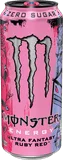 Monster Energy, Ultra Fantasy Ruby Red, 1 count, 16 fl oz