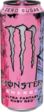 Monster Energy, Ultra Fantasy Ruby Red, 1 count, 16 fl oz