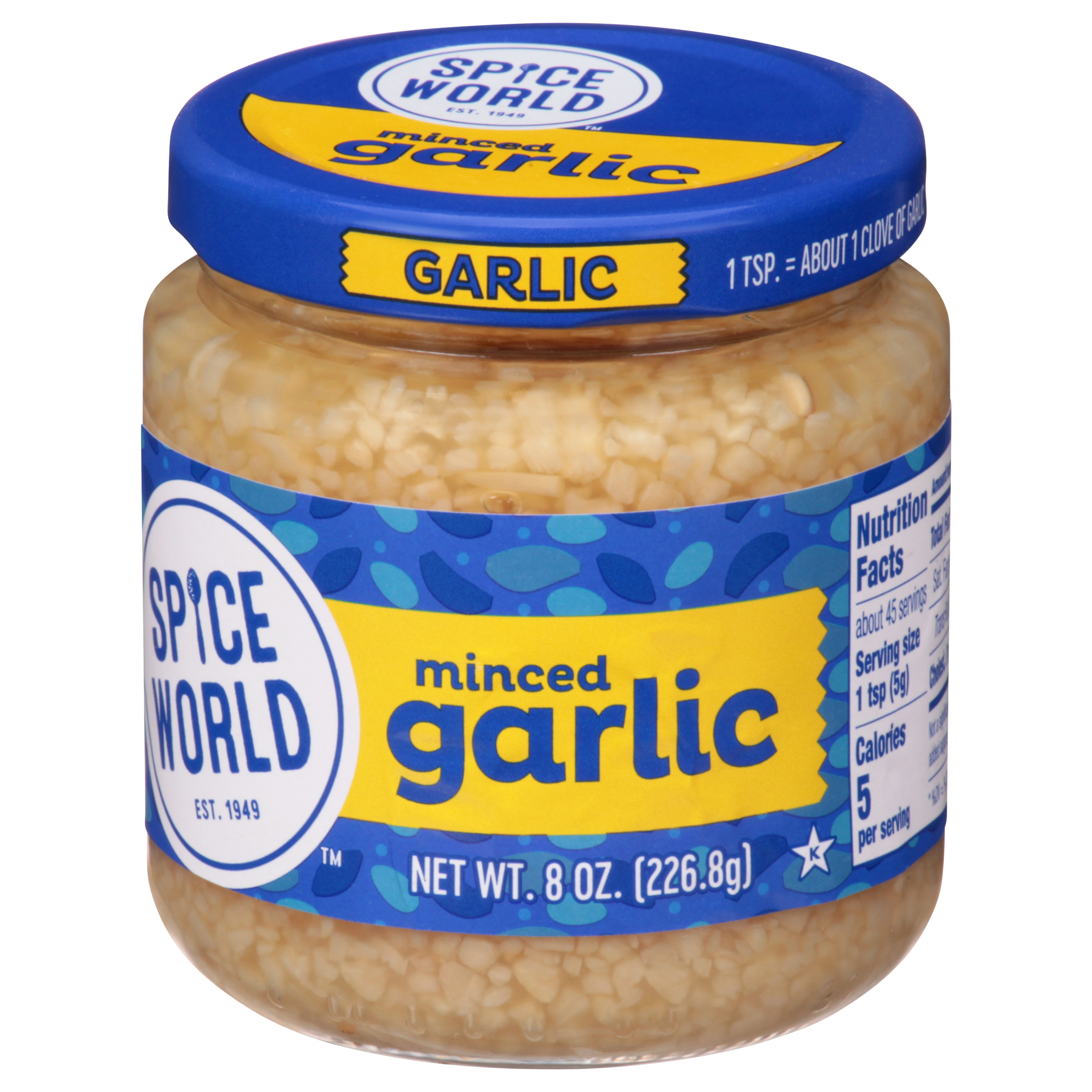 Minced Garlic, 8 oz Jar thumbnail 2