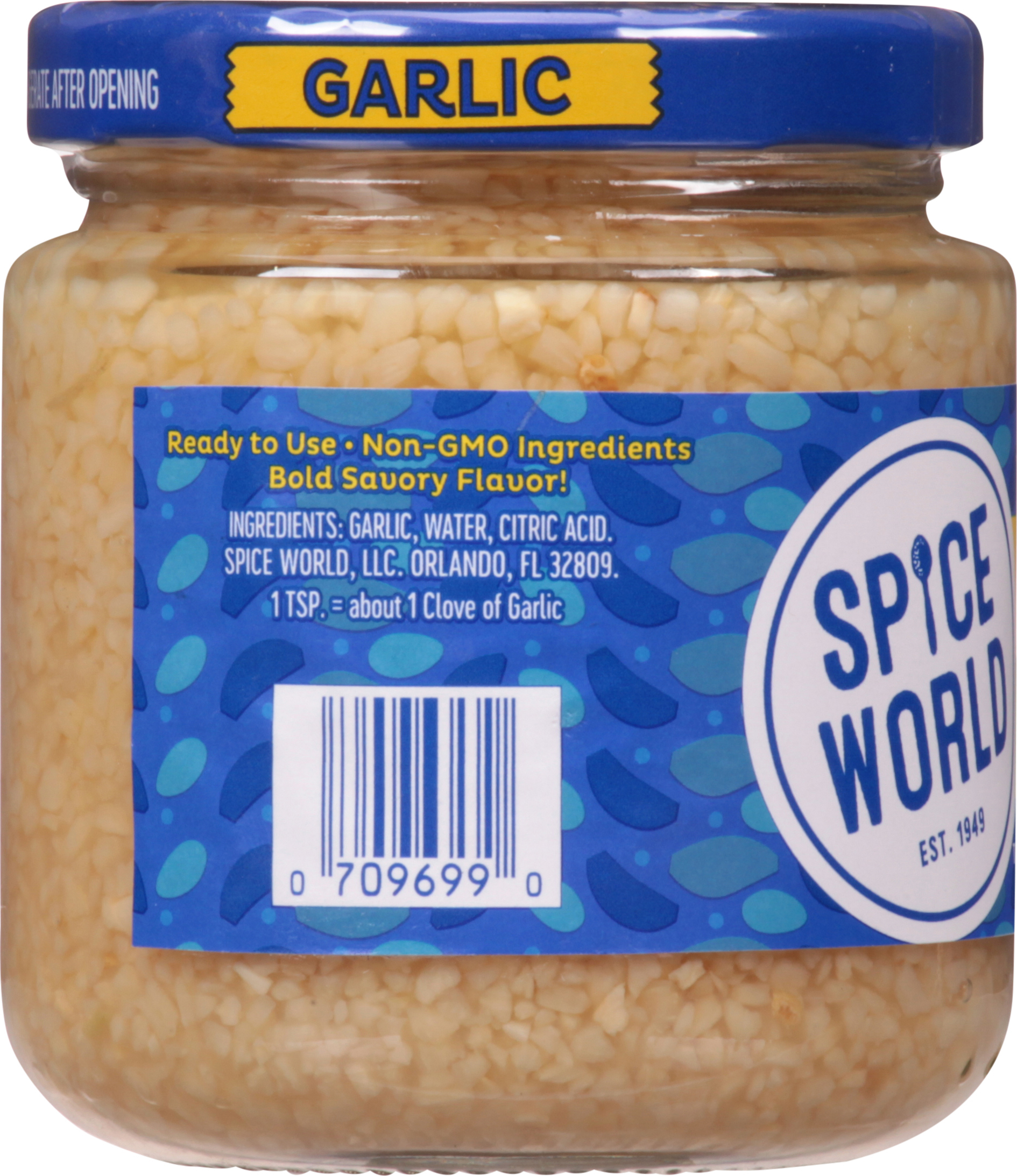 Minced Garlic, 8 oz Jar thumbnail 4