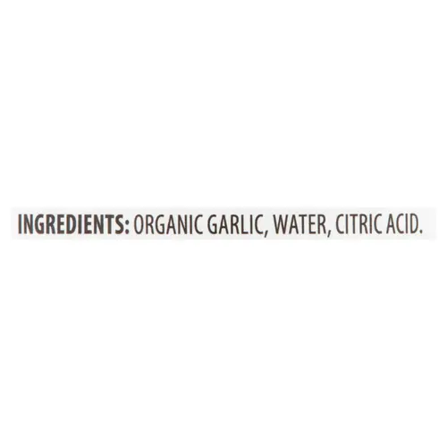 Fresh Organic Minced Garlic, 4.5 oz Jar thumbnail 4