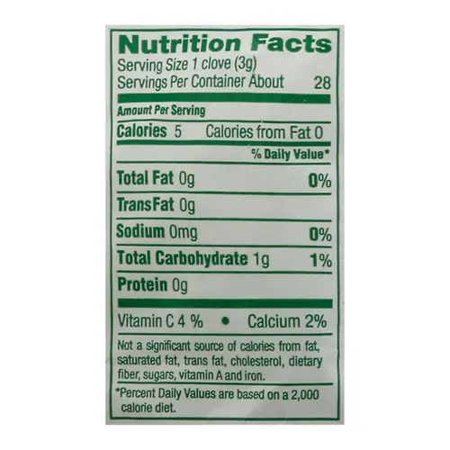 Spice World Organic Garlic Whole Fresh, 3Ct Bag thumbnail 4