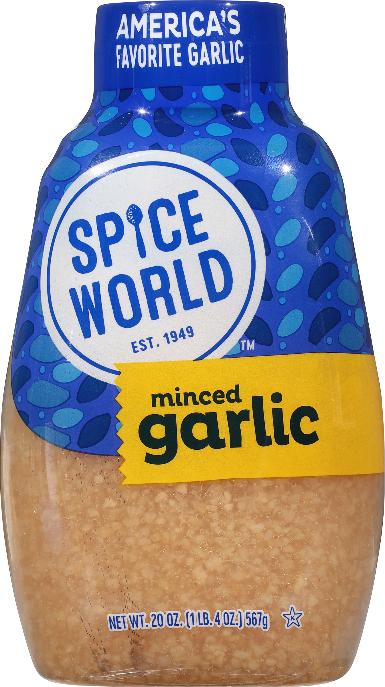 Spice World Minced Garlic Squeeze 20 oz Bottle thumbnail 2