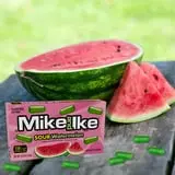MIKE AND IKE SOUR Watermelon Chewy Candy, 4.25 ounce Theater Box, 1 count thumbnail 3