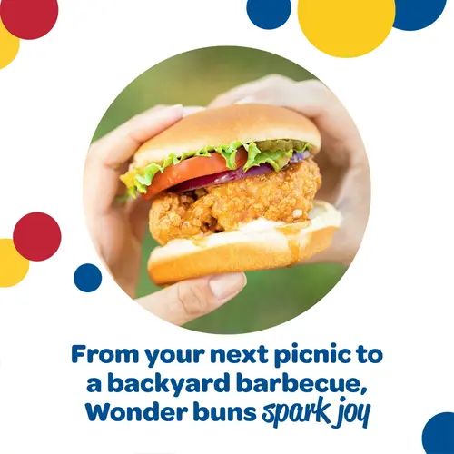 Wonder Bread Hawaiian Hamburger Buns 8 Ct 15 oz Soft & Sweet Burger Bun (Pack of 6) thumbnail 2